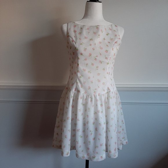 Vintage Floral Dress - Picture 1 of 4